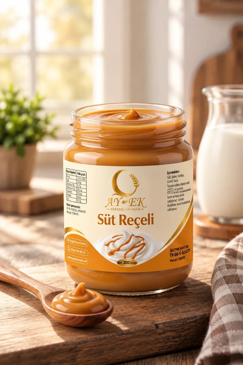 Süt Reçeli 300 gr
