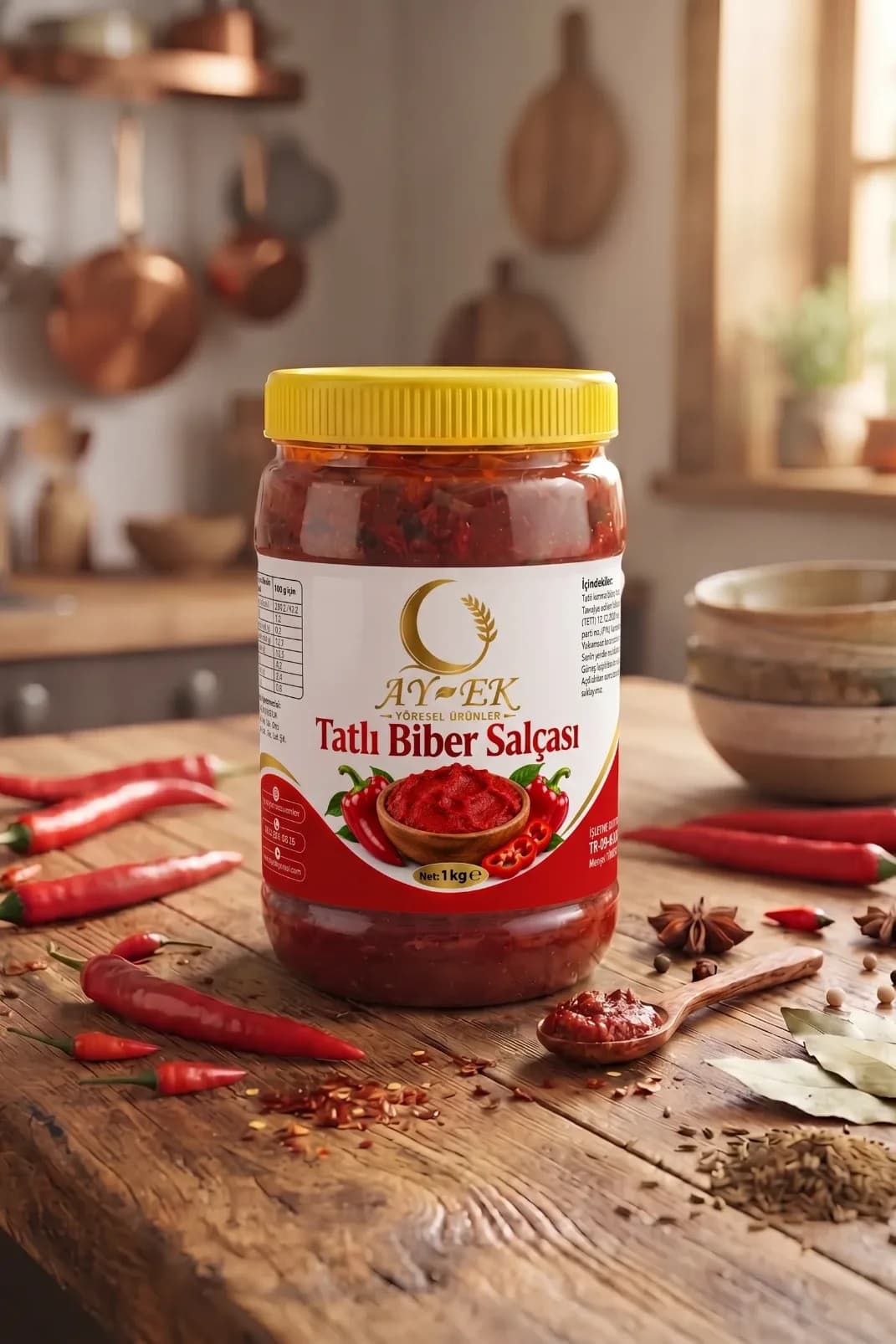 Tatlı Biber Salçası 1 Kg