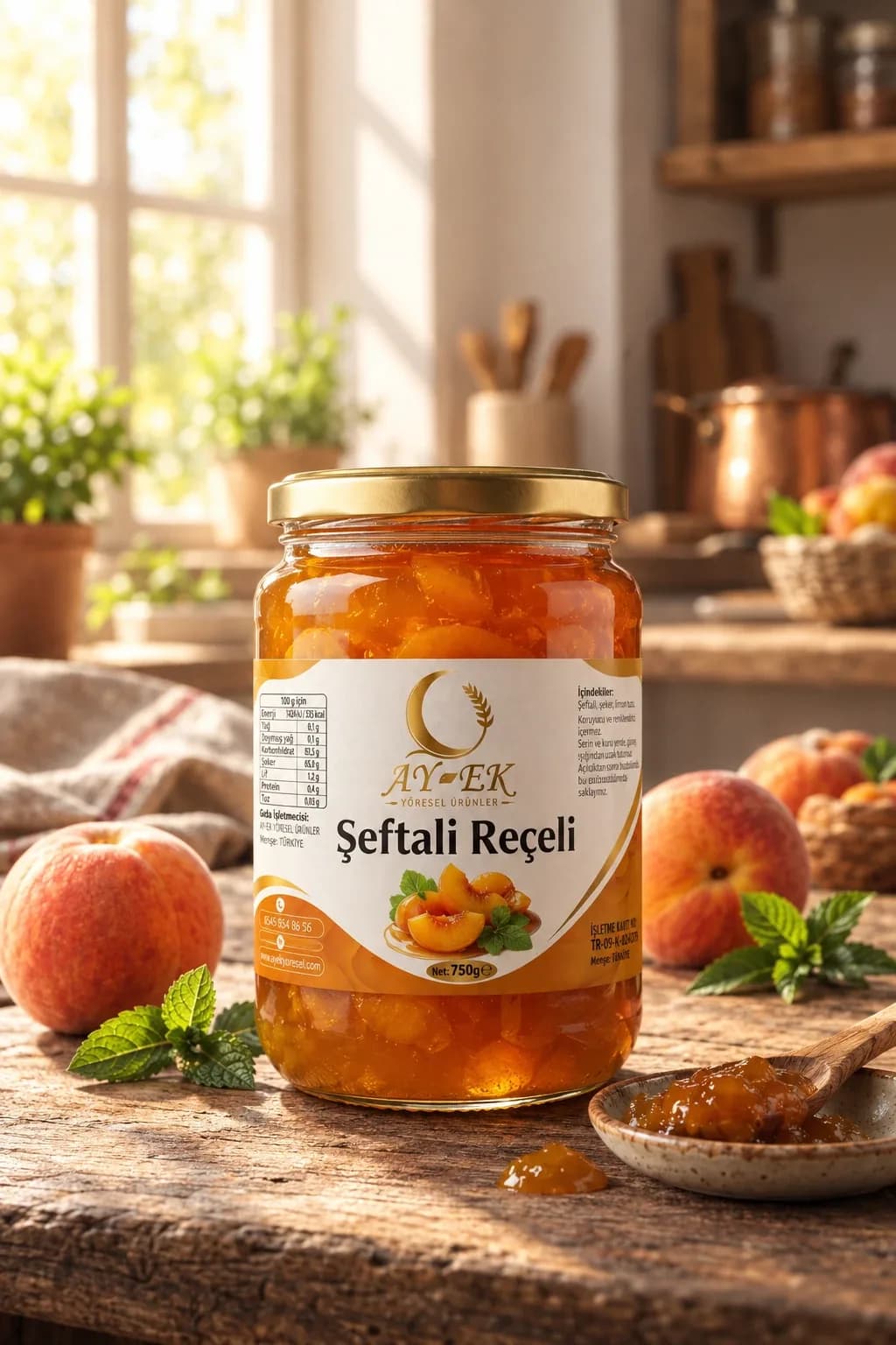 Şeftali Reçeli